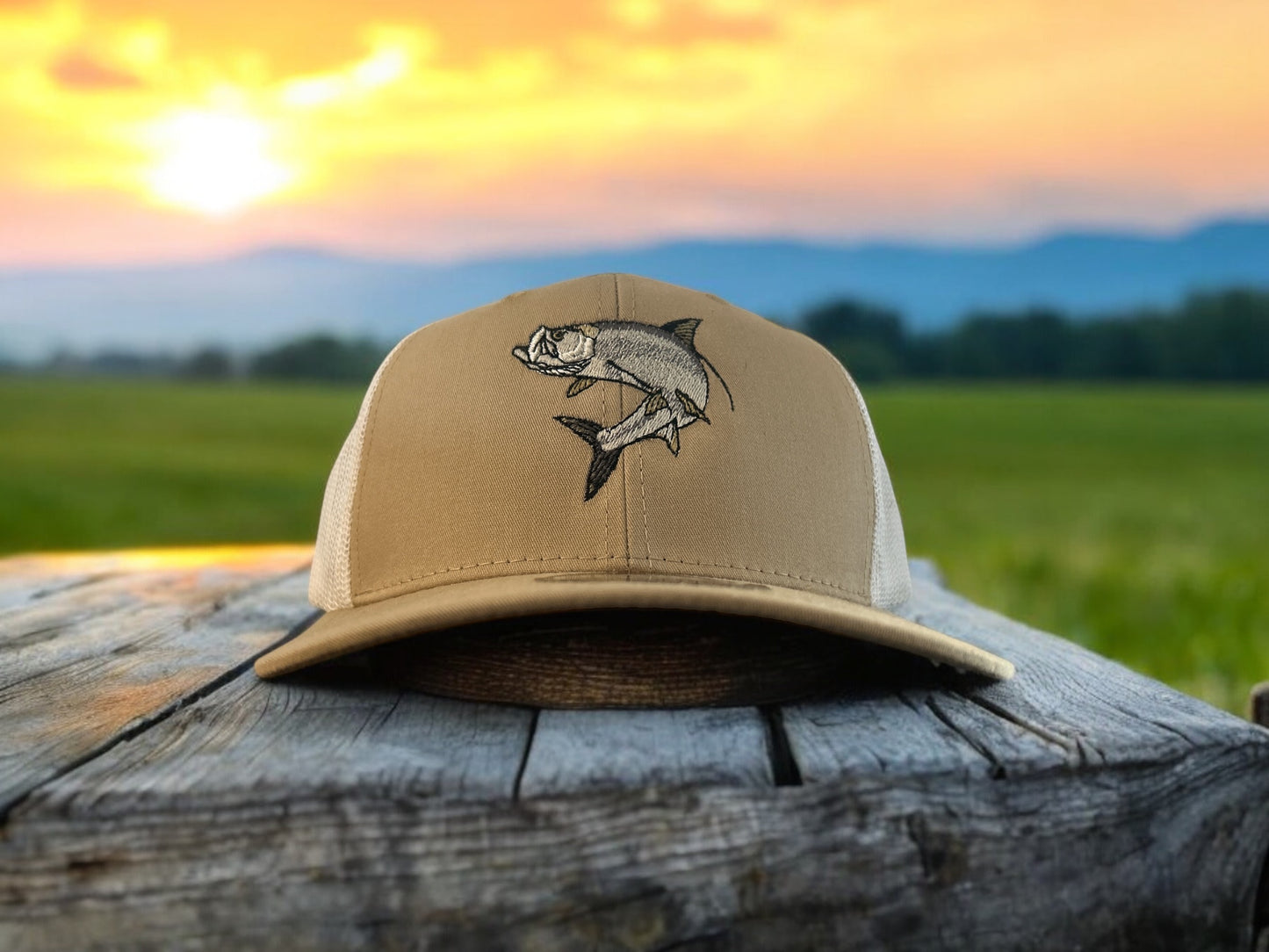 Tarpon Embroidered SnapBack Hat