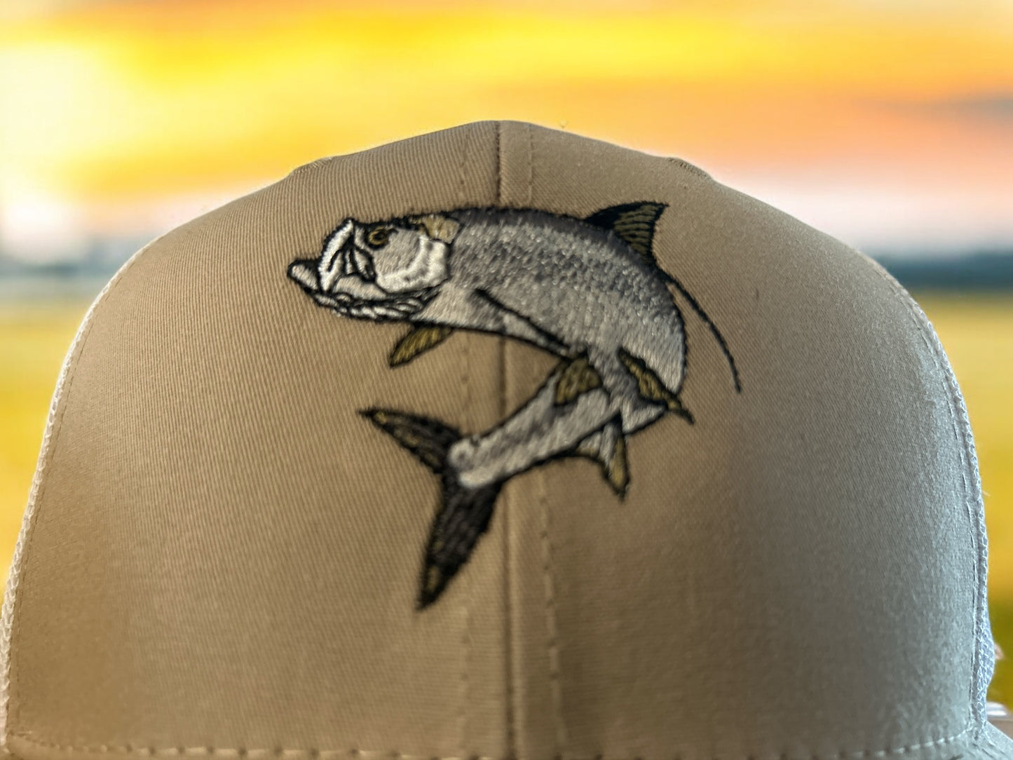 Tarpon Embroidered SnapBack Hat