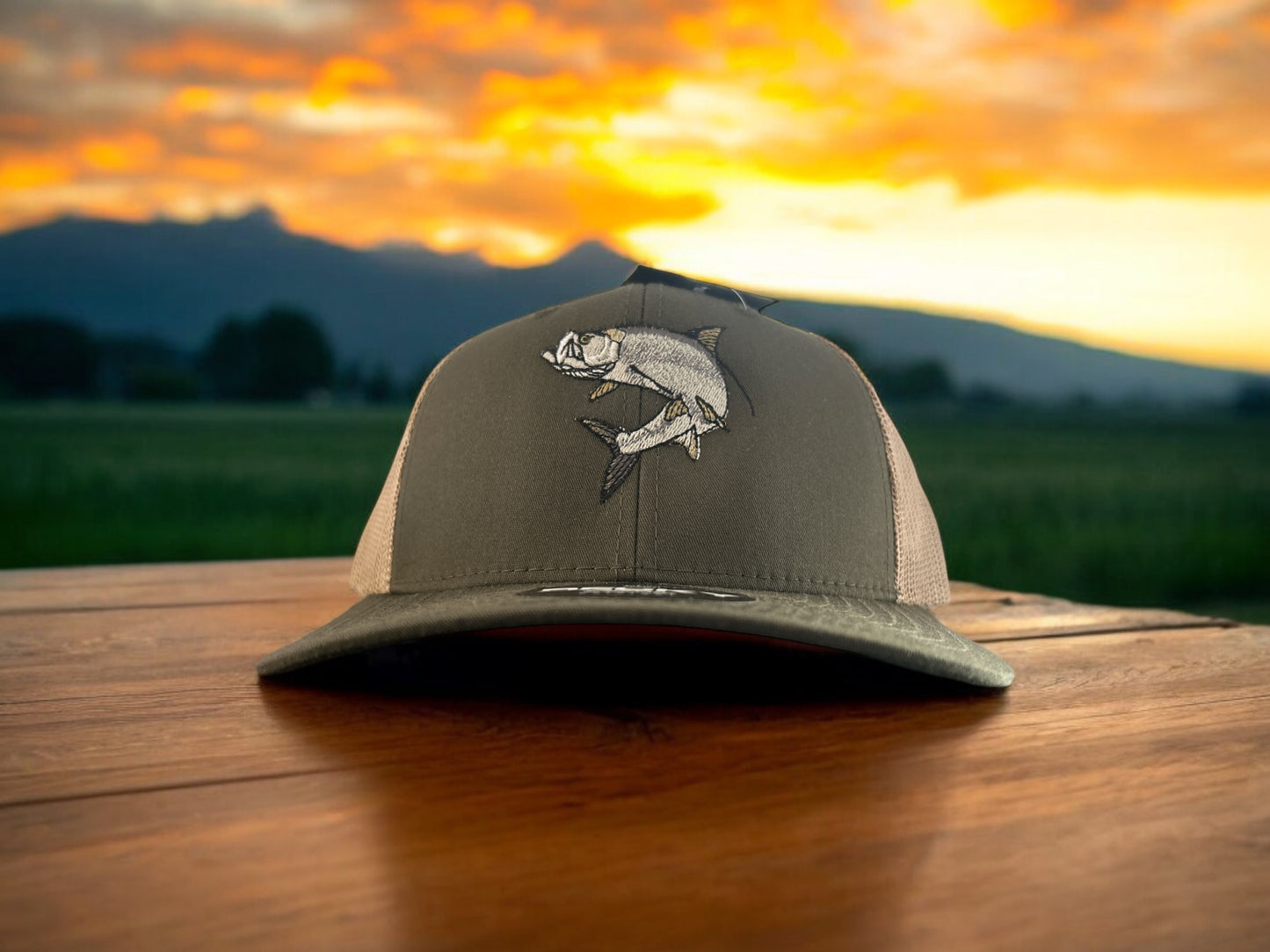 Tarpon Embroidered SnapBack Hat