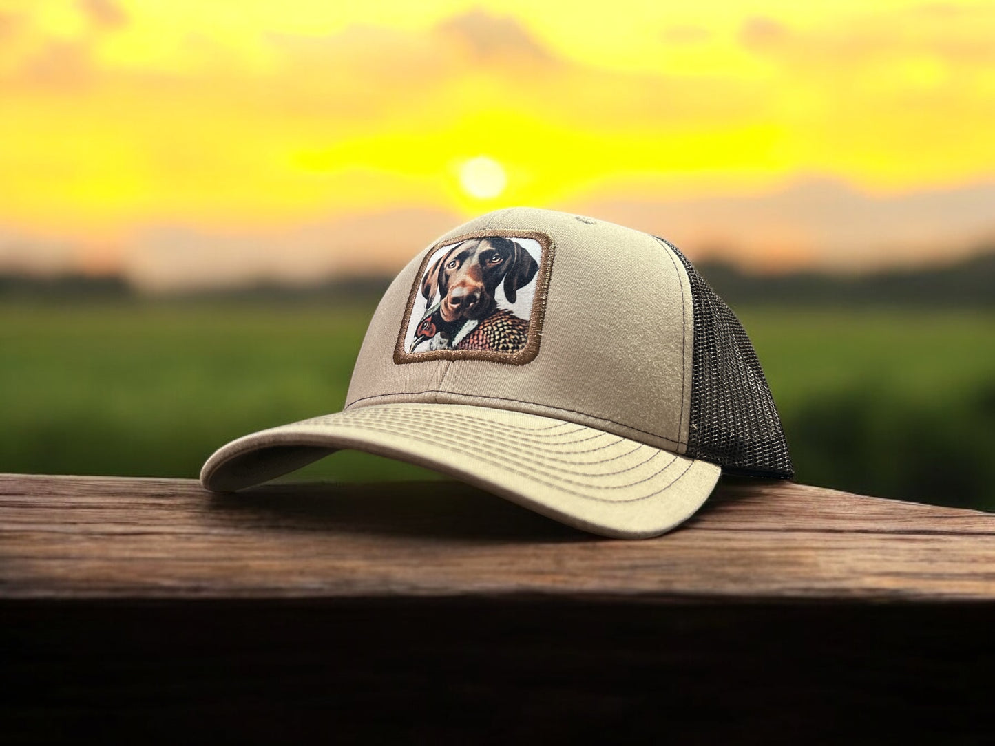 GSP Retrieving Pheasant Patch hat