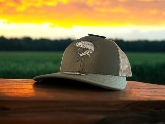 Tarpon Embroidered SnapBack Hat