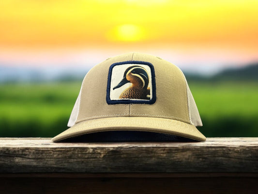 Blue Wing Teal Patch Hat