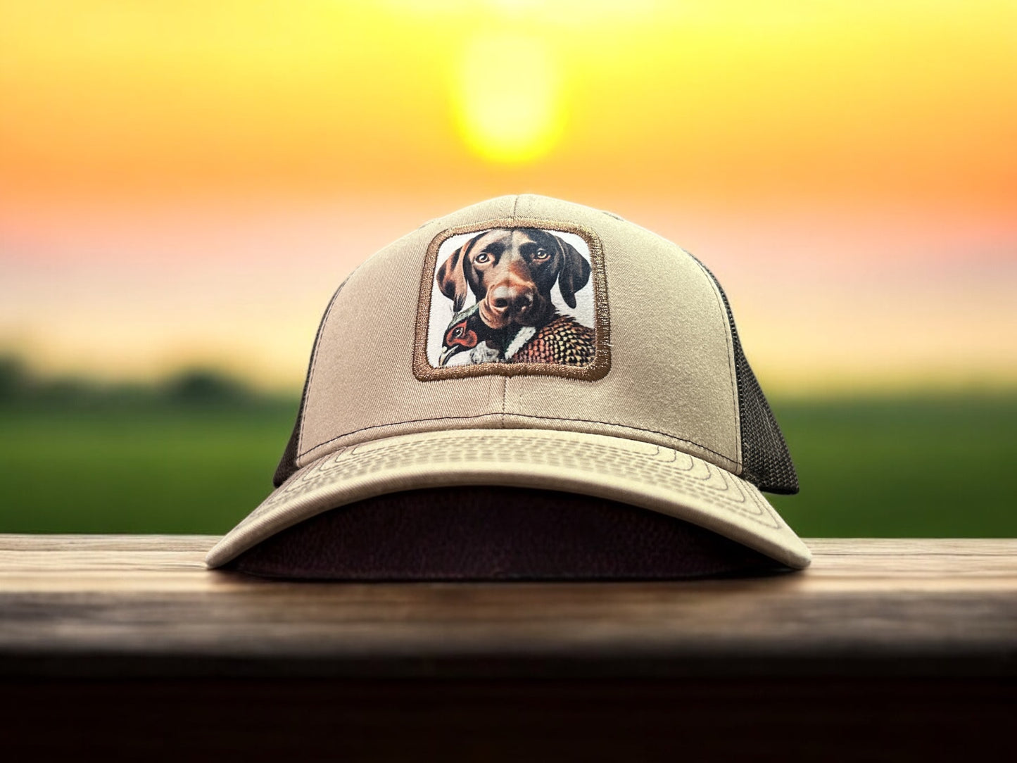 GSP Retrieving Pheasant Patch hat