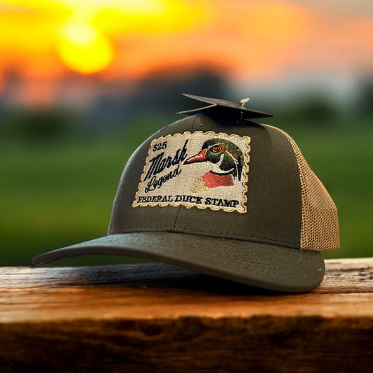 Marsh Legend Duck Stamp Wood Duck Hat